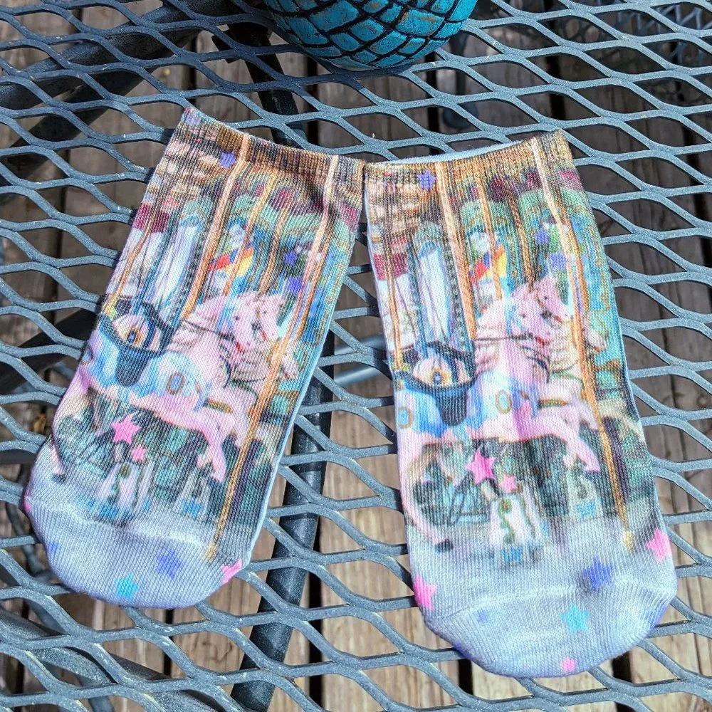 4 Paris of Quirky Fun Socks for the price of 1 !